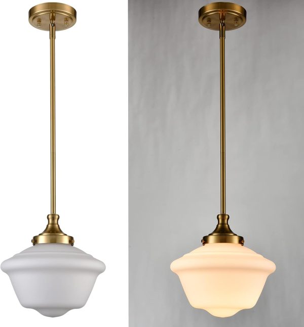 JINGXILANG32856 Schoolhouse Pendant Lighting Adjustable - Image 7