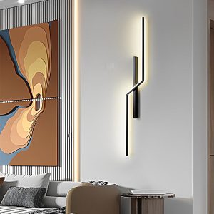 JINGXILANG32836 Lines Creative LED Modern Minimalist Wall Lamp Decorative Wall Sconces Lighting