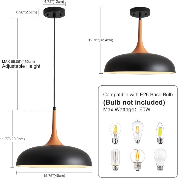 JINGXILANG32860 Pendant Light Entryway Included - Image 3