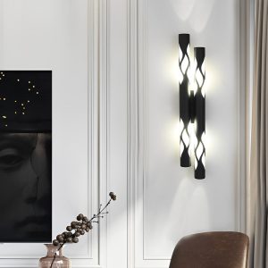 JINGXILANG32831 Flames Hollow Up And Down Lighting LED Nordic Wall Sconce Lighting