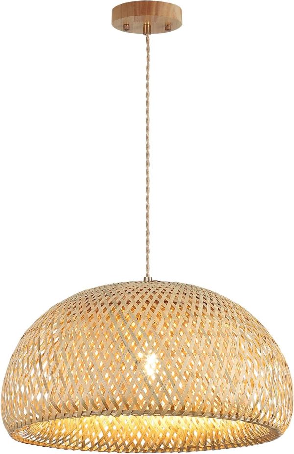 JINGXILANG32857 One Light Adjustable Handmade Farmhouse