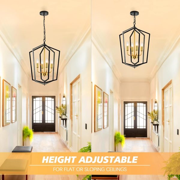 JINGXILANG32865 Pendant Light Farmhouse Foyer - Image 6