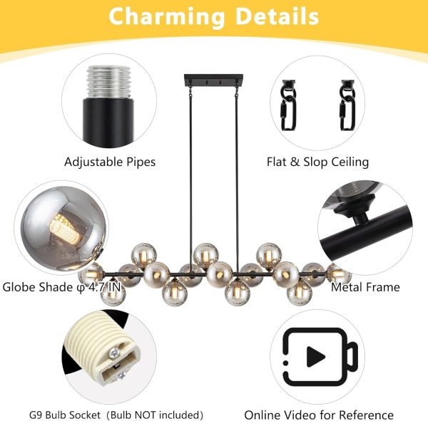 JINGXILANG32869 Fixture 16 light Chandeliers Farmhouse - Image 5