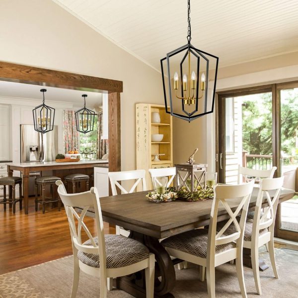 JINGXILANG32865 Pendant Light Farmhouse Foyer - Image 7
