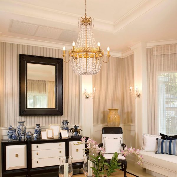 JINGXILANG32868 Crystal Chandelier Adjustable Hanging - Image 2