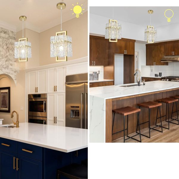 JINGXILANG32861 Pendant Chandelier Adjustable Lighting - Image 4