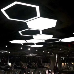 JINGXILANG32882 Led Office Hanging Light Hexagonal/Round/Square/Triangle/Y-shaped Ring Office