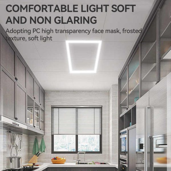 JINGXILANG32880 Modern 48W ED Frame Panel Light Commercial Schools Office Lighting - Image 2
