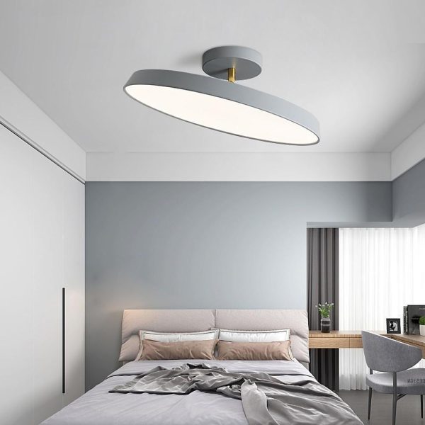 JINGXILANG32840 Adjustable Circular LED Nordic Ceiling Lights Flush Mount Lighting